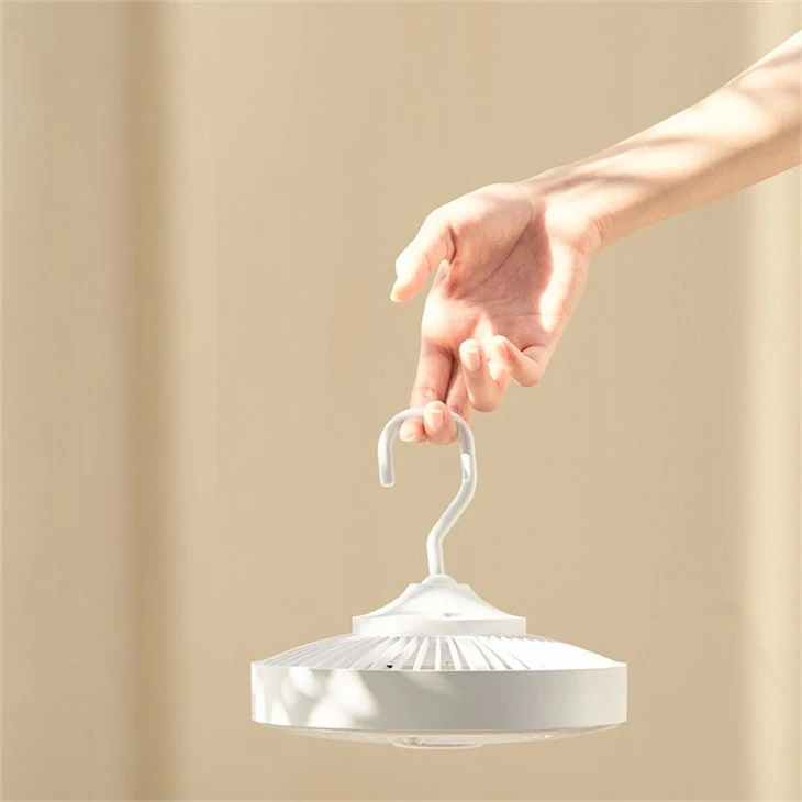 Battery operated ceiling fan